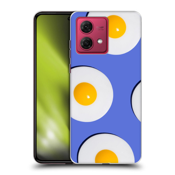 Pepino De Mar Patterns 2 Egg Soft Gel Case for Motorola Moto G84 5G