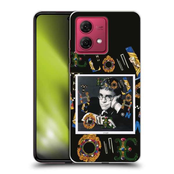 Elton John Artwork The One Single Soft Gel Case for Motorola Moto G84 5G