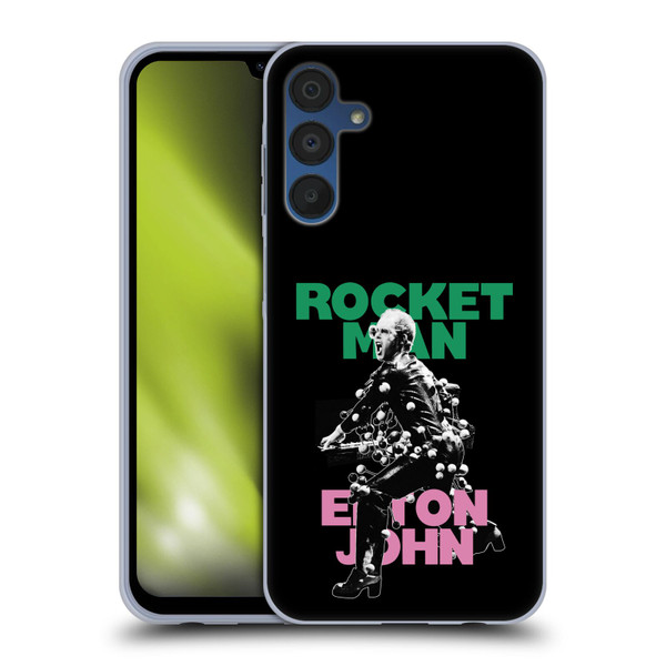 Elton John Rocketman Key Art 5 Soft Gel Case for Samsung Galaxy A15