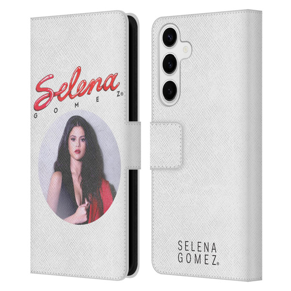 Selena Gomez Revival Kill Em with Kindness Leather Book Wallet Case Cover For Samsung Galaxy S24+ 5G