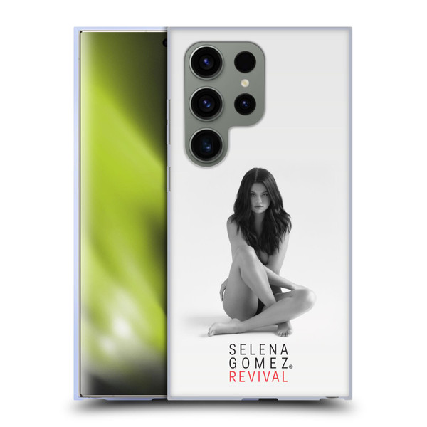 Selena Gomez Revival Front Cover Art Soft Gel Case for Samsung Galaxy S24 Ultra 5G