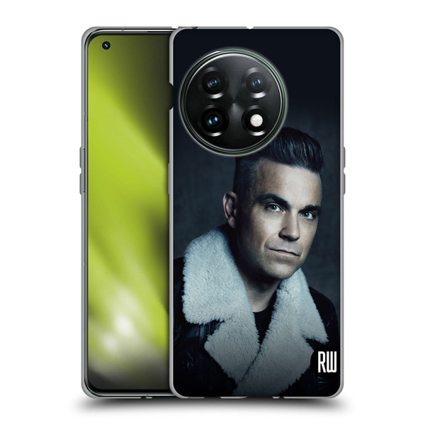 Robbie Williams Calendar Leather Jacket Soft Gel Case for OnePlus 11 5G