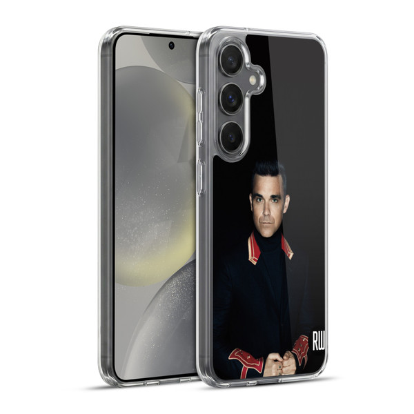 Robbie Williams Calendar Portrait Soft Gel Case for Samsung Galaxy S24+ 5G & MagSafe