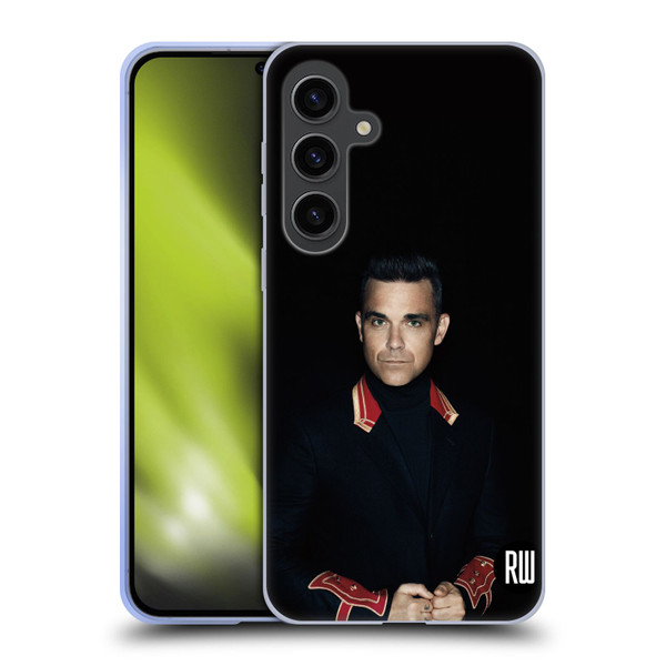 Robbie Williams Calendar Portrait Soft Gel Case for Samsung Galaxy S24+ 5G