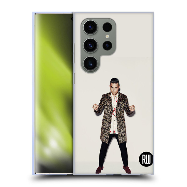 Robbie Williams Calendar Animal Print Coat Soft Gel Case for Samsung Galaxy S24 Ultra 5G