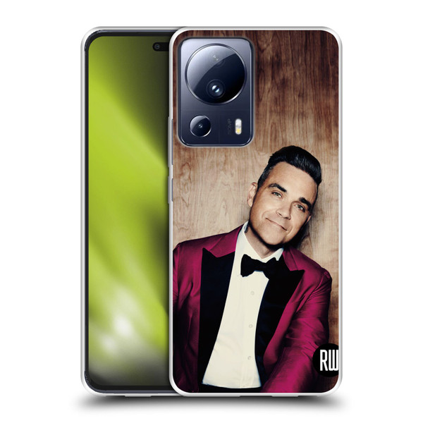 Robbie Williams Calendar Magenta Tux Soft Gel Case for Xiaomi 13 Lite 5G
