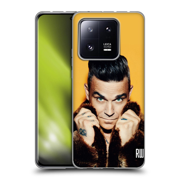 Robbie Williams Calendar Fur Coat Soft Gel Case for Xiaomi 13 Pro 5G