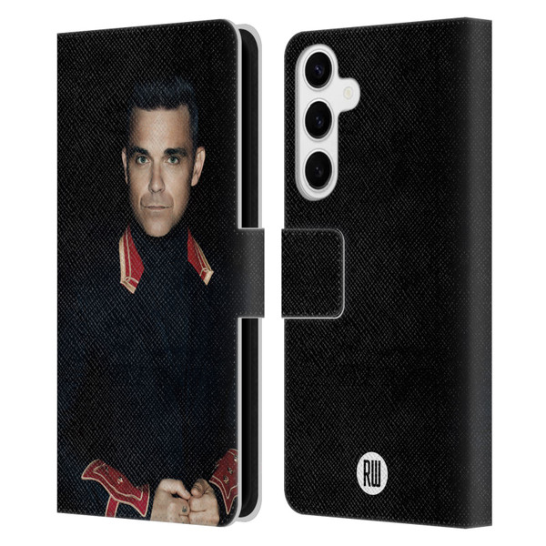 Robbie Williams Calendar Portrait Leather Book Wallet Case Cover For Samsung Galaxy S24+ 5G