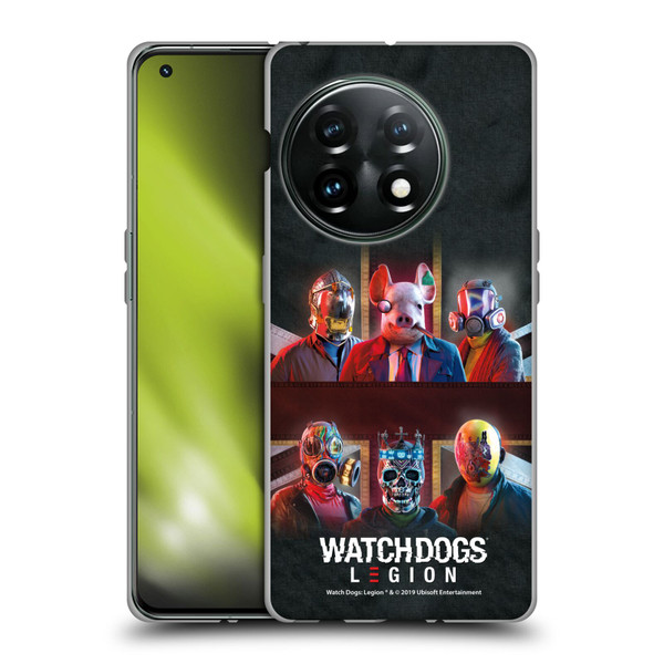 Watch Dogs Legion Artworks Flag Soft Gel Case for OnePlus 11 5G