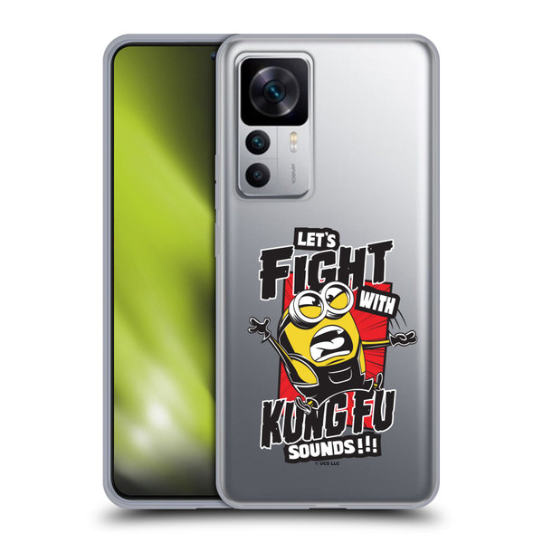 Minions Rise of Gru(2021) Asian Comic Art Kung Fu Soft Gel Case for Xiaomi 12T 5G / 12T Pro 5G / Redmi K50 Ultra 5G