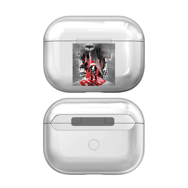 Batman Arkham Knight Key Art Red Hood Clear Hard Crystal Cover Case for Apple AirPods Pro 2 Charging Case