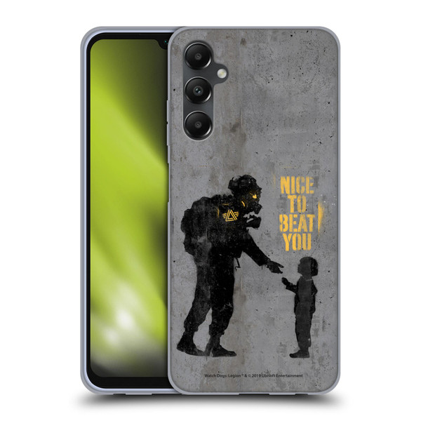 Watch Dogs Legion Street Art Nice To Beat You Soft Gel Case for Samsung Galaxy A05s