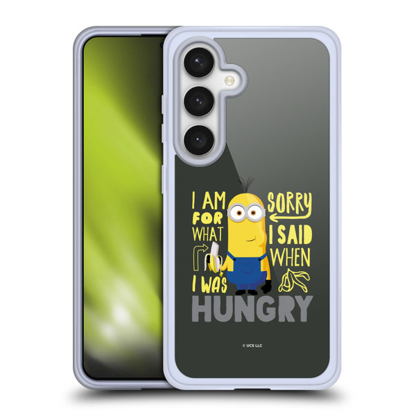 Minions Rise of Gru(2021) Humor Hungry Soft Gel Case for Samsung Galaxy S24 5G