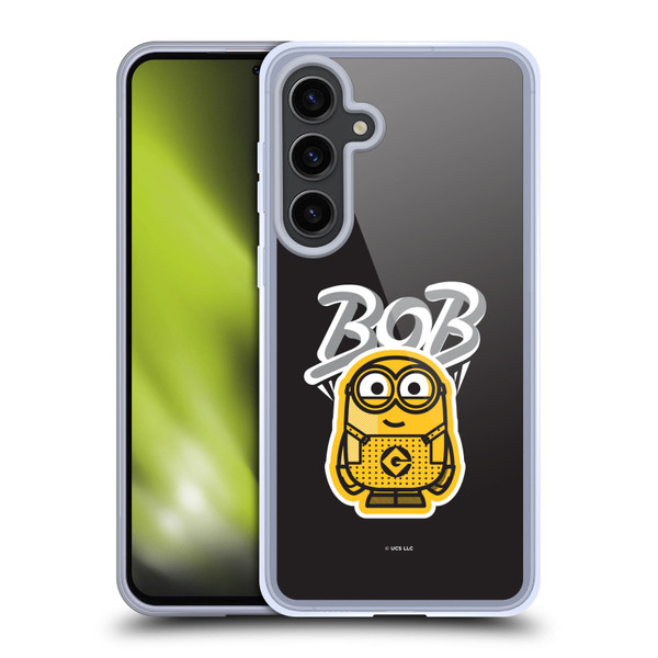 Minions Rise of Gru(2021) Iconic Mayhem Bob Soft Gel Case for Samsung Galaxy S24+ 5G