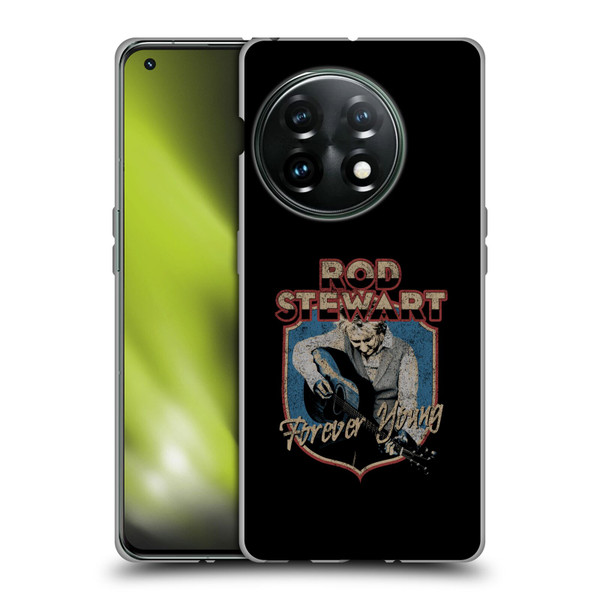Rod Stewart Art Forever Young Soft Gel Case for OnePlus 11 5G