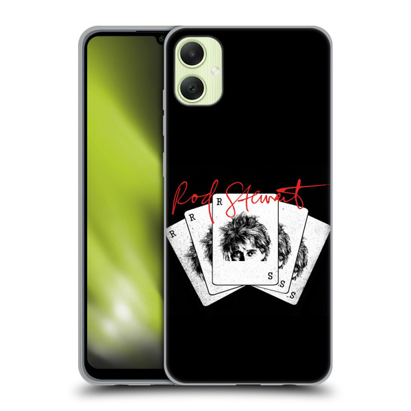 Rod Stewart Art Poker Hand Soft Gel Case for Samsung Galaxy A05