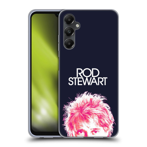 Rod Stewart Art Neon Soft Gel Case for Samsung Galaxy A05s