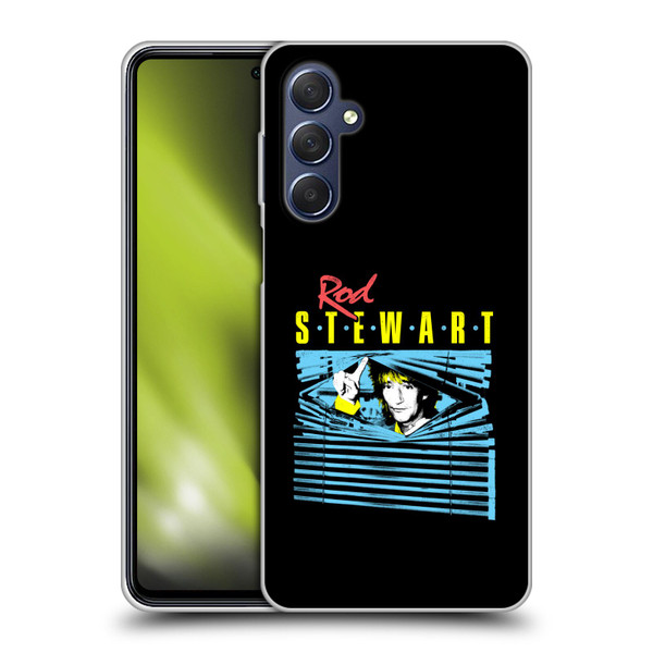 Rod Stewart Art Blinds Soft Gel Case for Samsung Galaxy M54 5G