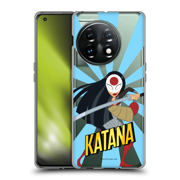 DC Super Hero Girls Characters Katana Soft Gel Case for OnePlus 11 5G