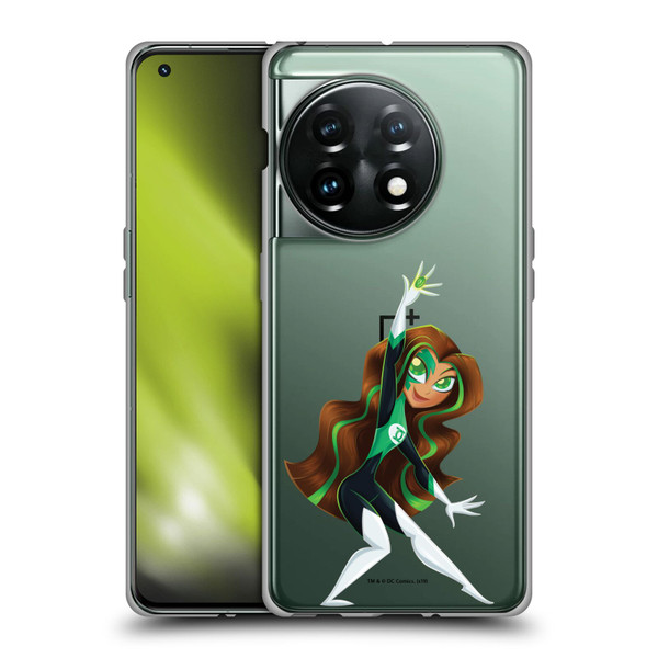 DC Super Hero Girls Rendered Characters Green Lantern Soft Gel Case for OnePlus 11 5G