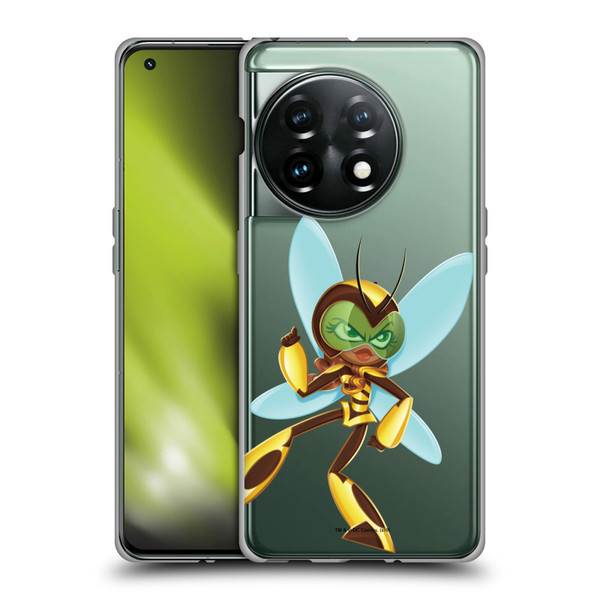 DC Super Hero Girls Rendered Characters Bumblebee Soft Gel Case for OnePlus 11 5G