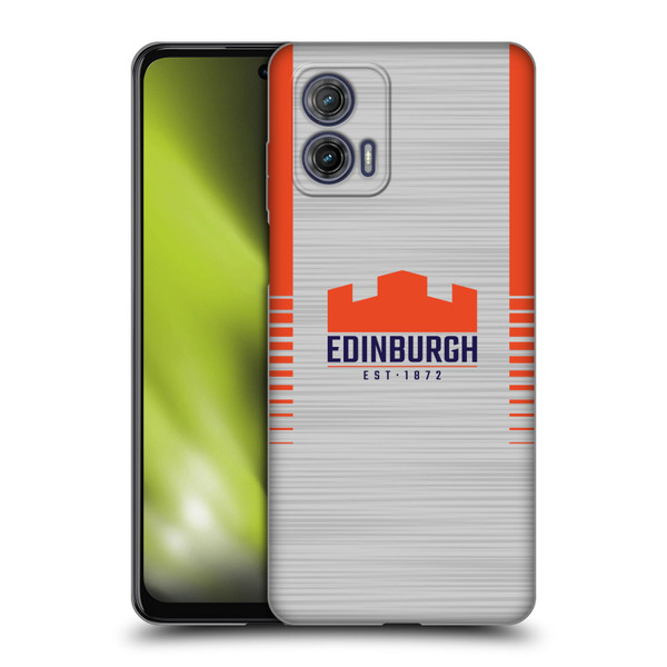 Edinburgh Rugby 2023/24 Crest Kit Away Soft Gel Case for Motorola Moto G73 5G