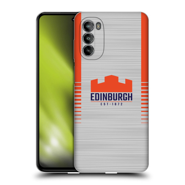 Edinburgh Rugby 2023/24 Crest Kit Away Soft Gel Case for Motorola Moto G82 5G