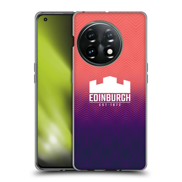 Edinburgh Rugby Graphic Art Training Soft Gel Case for OnePlus 11 5G