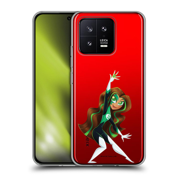 DC Super Hero Girls Rendered Characters Green Lantern Soft Gel Case for Xiaomi 13 5G