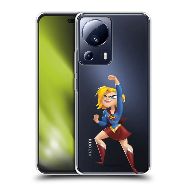 DC Super Hero Girls Rendered Characters Supergirl Soft Gel Case for Xiaomi 13 Lite 5G