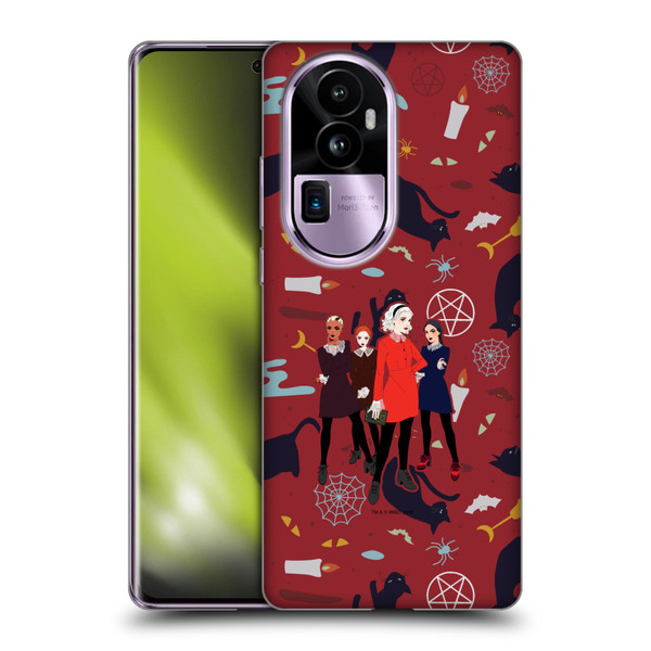 Chilling Adventures of Sabrina Graphics Witch Posey Soft Gel Case for OPPO Reno10 Pro+