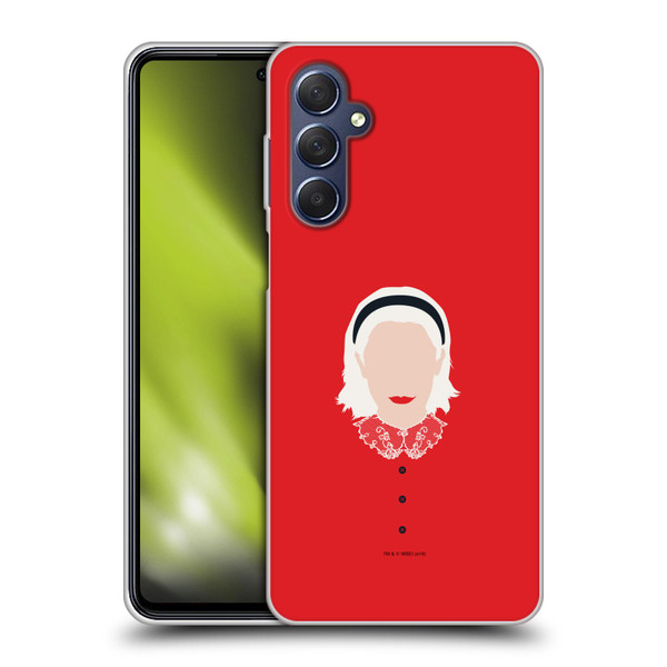 Chilling Adventures of Sabrina Graphics Red Sabrina Soft Gel Case for Samsung Galaxy M54 5G