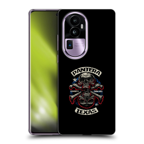Pantera Art Double Cross Soft Gel Case for OPPO Reno10 Pro+