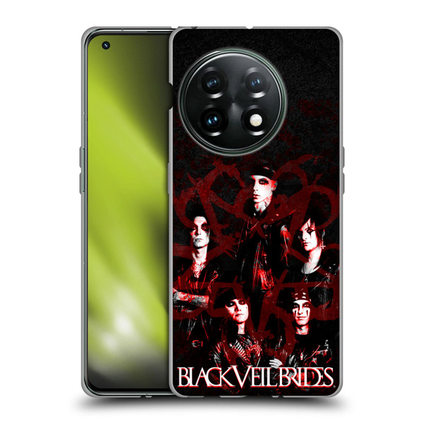 Black Veil Brides Band Members Group Soft Gel Case for OnePlus 11 5G