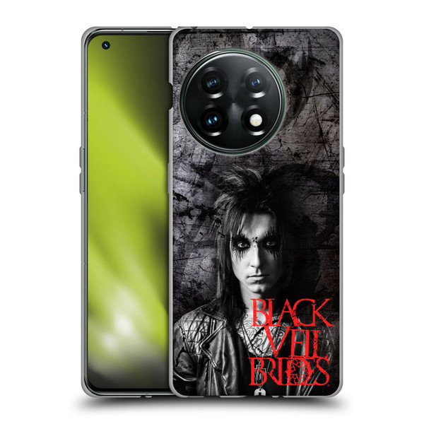 Black Veil Brides Band Members Jake Soft Gel Case for OnePlus 11 5G