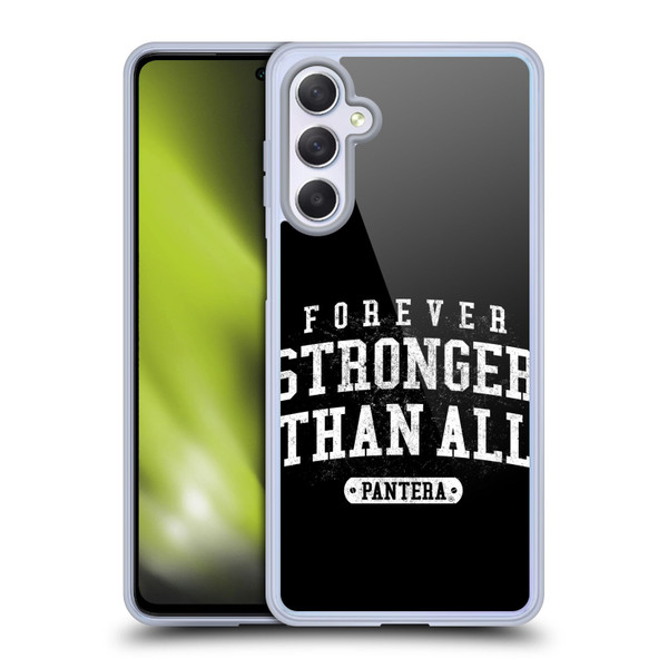 Pantera Art Stronger Than All Soft Gel Case for Samsung Galaxy M54 5G