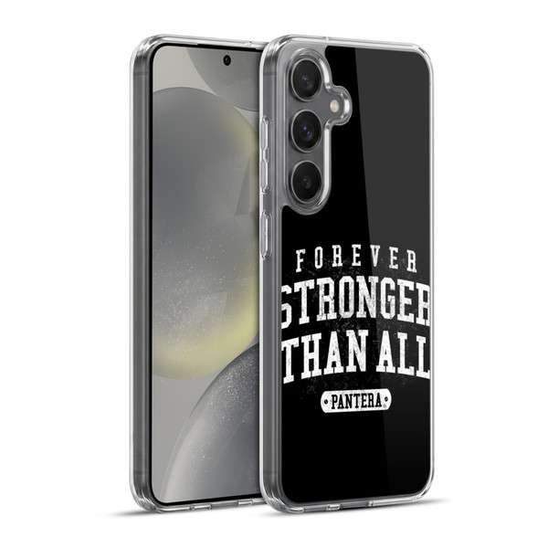 Pantera Art Stronger Than All Soft Gel Case for Samsung Galaxy S24+ 5G & MagSafe