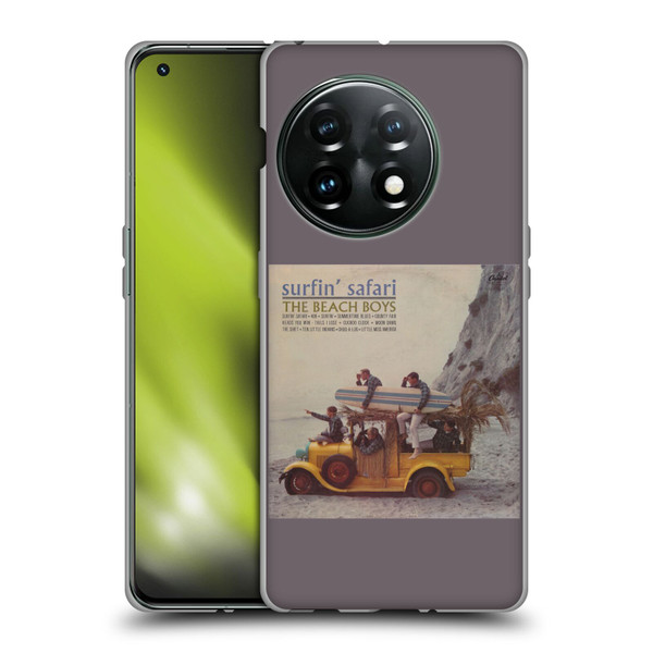 The Beach Boys Album Cover Art Surfin Safari Soft Gel Case for OnePlus 11 5G