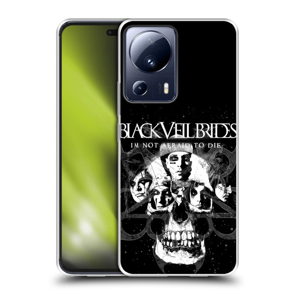 Black Veil Brides Band Art Skull Faces Soft Gel Case for Xiaomi 13 Lite 5G