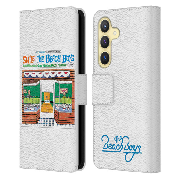 The Beach Boys Album Cover Art The Smile Sessions Leather Book Wallet Case Cover For Samsung Galaxy S24 5G