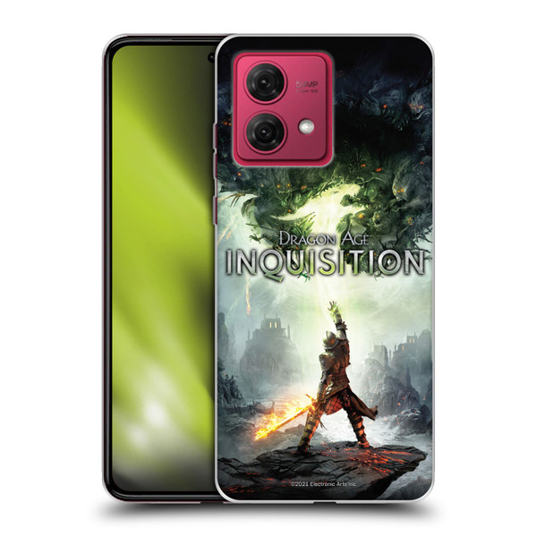 EA Bioware Dragon Age Inquisition Graphics Key Art 2014 Soft Gel Case for Motorola Moto G84 5G