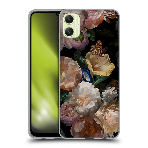 UtArt Antique Flowers Botanical Beauty Soft Gel Case for Samsung Galaxy A05