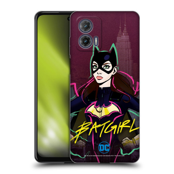 DC Women Core Compositions Batgirl Soft Gel Case for Motorola Moto G73 5G