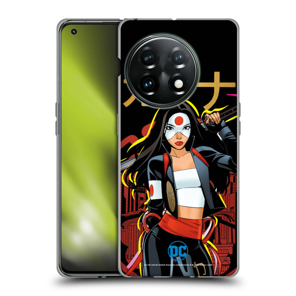 DC Women Core Compositions Katana Soft Gel Case for OnePlus 11 5G