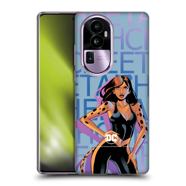 DC Women Core Compositions Cheetah Soft Gel Case for OPPO Reno10 Pro+