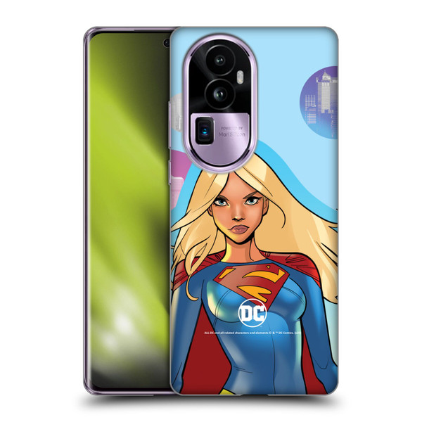 DC Women Core Compositions Supergirl Soft Gel Case for OPPO Reno10 Pro+
