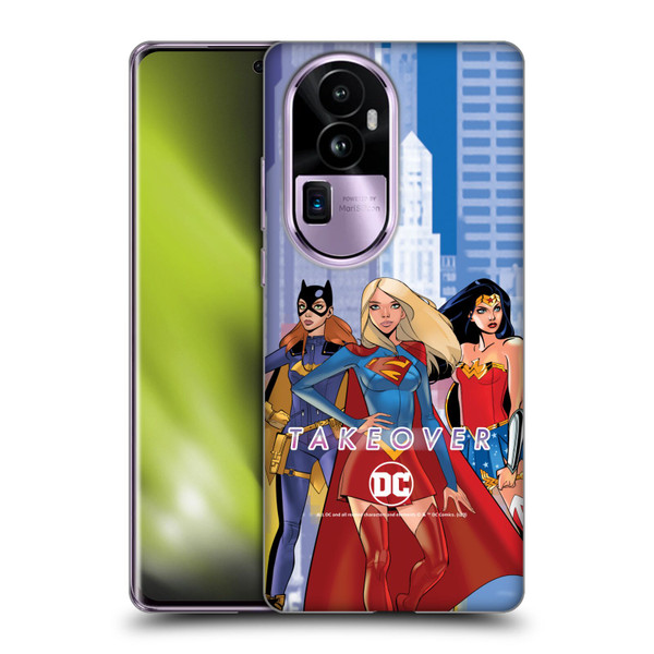 DC Women Core Compositions Girl Power Soft Gel Case for OPPO Reno10 Pro+