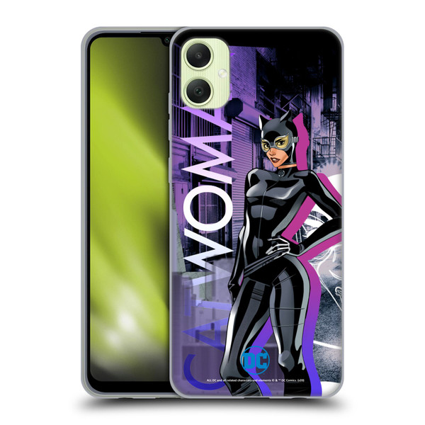 DC Women Core Compositions Catwoman Soft Gel Case for Samsung Galaxy A05