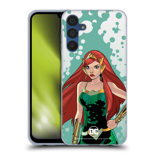 DC Women Core Compositions Mera Soft Gel Case for Samsung Galaxy A15