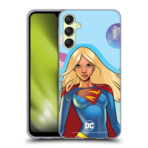 DC Women Core Compositions Supergirl Soft Gel Case for Samsung Galaxy A24 4G / Galaxy M34 5G